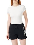 GANT Women's D2. Retro Flag Logo Shorts, Black, M