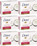 Dove Purely Pampering Coconut Milk Beauty Bar 100g x 6