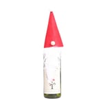 Christmas Gnome Wine Champagne Bottle Cover Topper Decoration No.1