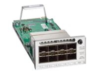 Cisco Catalyst 9300 Series Network Module - Utvidelsesmodul - 10 Gigabit SFP+ x 8 - for Catalyst 9300