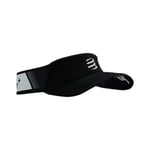 Compressport Visor Ultralight Unisex One Size - Svart Löparmössa för Optimal Komfort och Skydd