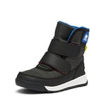 Sorel Whitney 2 Strap Waterproof Unisex Kids Winter Boots, Grey (Coal), 3 UK