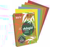 Rey Adagio Kopieringspapper Adagio A4 80Gr Yellow Blood 03