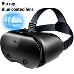 VRG Pro X7 VR Briller Blue Light Eye Beskyttende Virtual Reality hjelm Kompatibel til 5-7 tommer Intelligent Telefon lys version