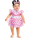 Licensierad Pink Minnie Mouse kostym för baby