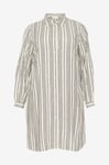 KAFFE Curve - Skjortklänning kcMille Shirt Dress - Beige