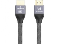 Wozinsky cable HDMI 2.1 8K 60 Hz 48 Gbps / 4K 120 Hz / 2K 144 Hz 5 m Silver (WHDMI-50) Black
