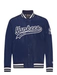 New York Yankees Sateen Jacket Sport Jackets Varsity Jackets Navy Fanatics