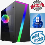 Intel 4.4 Eight Core 16GB 1TB HDD Gaming Home Office PC Computer Windows 11 S7