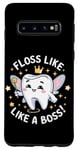 Coque pour Galaxy S10 Floss Like a Boss Fun Tooth Fairy