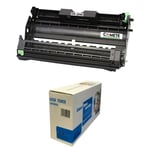 Drum fits Brother DCP-7010 Printer DR2000 Unit Black Compatible Laser 1pk