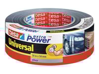 Tesa extra Power Universal - Vävtejp - 50 mm x 50 m - kartong - grå