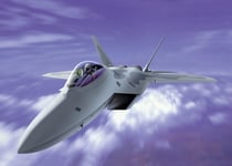 Italeri F-22 Raptor, Luftfarkostmodell Med Fast Vinge, Monteringssats, 1:72, F-22 Raptor, Alla, Plast