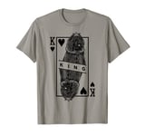 Hungarian Puli King Of Hearts Funny Dog Lover Pop Art T-Shirt