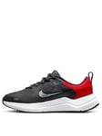 Nike Downshifter 11 Junior Trainers - Grey/Red