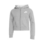 Nike Sportswear Club Fleece Gilet En Coton Filles - Gris , Blanc