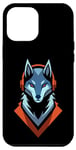 iPhone 14 Pro Max Wild Beats Wolf Music Lover's Headphones Case