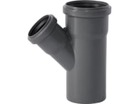 Ht Safe Grenrør 75/50Mm 45Gr Hurtigere Og Nemmere Montering Med De Nye Patenterede Tætningsringe Bestående Af 3 Læber.