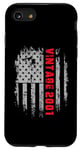 Coque pour iPhone SE (2020) / 7 / 8 Live Legend 23 years Old Vintage 2001 American Flag Birthday