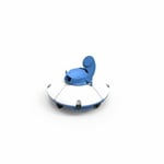 Robot aspirateur de Piscine Autonome Frisbee Bleu pour Piscine à Fond Plat 5 x 3 m