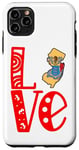 iPhone 11 Pro Max Love New Jersey in Art Block Letters Case