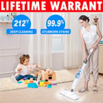 Steam Cleaner Heavy Duty Carpet Cleaner Mop Multi Purpose Cleaning Home 3000W UK