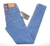 * LEVI'S * Women's NEW 710 Super Skinny Fit Jeans 26"W x 32"L 6/8 Blue Premium