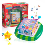 CoComelon Toys Musical Clever Building Blocks | Pre-school Learning Toy that Plays 6 Nursery Rhyme Songs | For Toddlers both Girls and Boys 2, 3, 4 and 5 years old