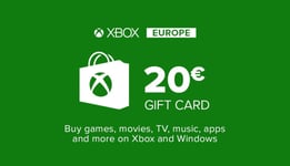 Microsoft Store Carte cadeau Xbox Live 20€
