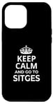 Coque pour iPhone 15 Pro Max Souvenirs de Sitges / Keep Calm And Go To Sitges Beach Resort!