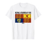 King, Charles III. England,Royal Standard Flag 2022 T-Shirt