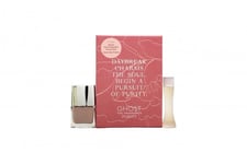 GHOST PURITY GIFT SET 5ML EDT + 10ML NAIL POLISH - WOMEN'S FOR HER. NEW