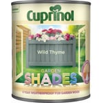 Cuprinol Garden Shades Paint Wood Furniture Shed Fence Protect 1L - Wild Thyme