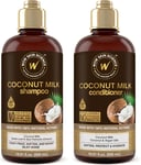 WOW Skin Science Coconut Milk Shampoo and Conditioner Set - Shampoo Conditioner
