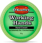 OKeeffes Working Hands 96g Jar - Hand Cream for Extremely Dry Cracked Hands  Ins