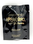 JIMMY CHOO URBAN HERO GOLD EDITION 1.2ml EDP SAMPLES SPRAY