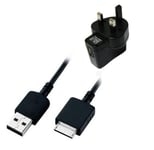Mains Plug AC Charger For Sony Walkman NW-A E S X Series MP3 Player UK Plug