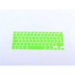 StickersLab Silicone Screen Protector for Apple MacBook Air/PRO Notebook Keyboard with Italian Letters (Background Colour - Green)
