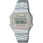 Casio Unisex's Digital Quartz Watch with Stainless Steel Strap A168WA-8AYES