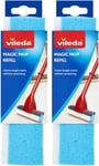 Vileda Magic Mop Refill, Pack of 2 Magic Mop Head Replacements, Authentic Vileda