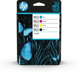 HP 6ZC69AE#301/953 Ink cartridge multi pack Bk,C,M,Y Blister Multi-Tag