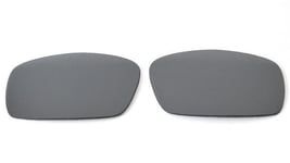 NEW POLARIZED REPLACEMENT SILVER ICE LENS FOR OAKLEY CHAINLINK SUNGLASSES