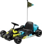 Razor Ground Force Elite - Electric Go Kart for Kids 13+ with Forward & Reverse Drive, Up to 14 mph Max Speed, 40 Minute Ride Time, 9 Mile Range, 350W Ride On with 36V 5Ah Battery, Blue