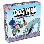 University Games E2:E3Dog Man Attack of the Fleas Board Game | For 2-6 Players 07010 Blue