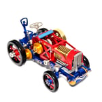 deguojilvxingshe Vacuum Suction Fire Type Metal Stirling Engine Model, Steam Engine Powered Mini Tractor Model