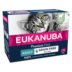 24 x 85 g Eukanuba viljaton kissanruoka: 20 + 4 kaupan päälle!  - Adult lammas