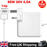 60W 85W T-Tip AC Power Adapter Charger Magsafe 2 For MacBook Air or Pro