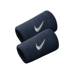 Nike Swoosh Doublewide Wristbands Mörkblå Svettband & pannband > Nike