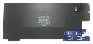 LI-TECH Batterie 5 100 mAh pour Apple Mac Book Air 2.1 13.3 pouces 2009 MC234TA 5.1 Ah Noir