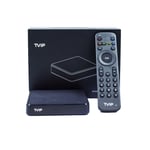 TVIP 4K HD BT Smart Set Top TV Box, Linux&Android 70, 24/5G WIFI, H265, EU-kontakt, TVIP V605SE
